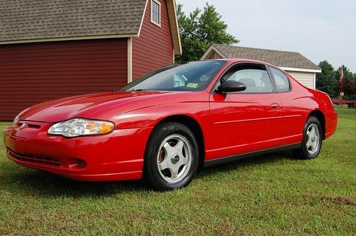 Very nice, great driving 2004 chevrolet monte carlo ls..3.4 l v6 engine, p seat
