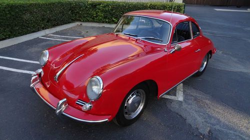 1964 porsche 356 c coupe ca black plate matching numbers documentation