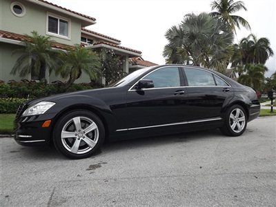 Fl 2011 s550 black black factory warranty only 39k miles!