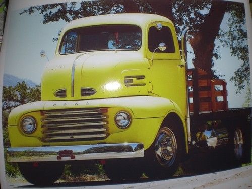 Ford coe 2 1/2 ton flat bed.  restored, modified, excellent condition.  custom