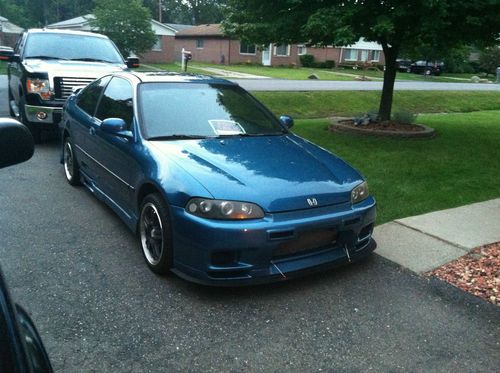1993 Honda civic ex gas mileage #7