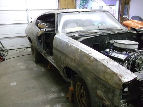 1970 chevelle two door project in bare metal/ready to build/will trade!