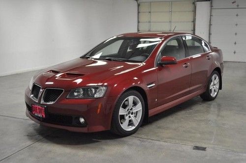 2009 red heated leather auto aux bluetooth ac cruise onstar traction control!!!