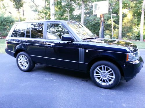2010 land rover range rover hse factory warranty awd runs excellent, looks great