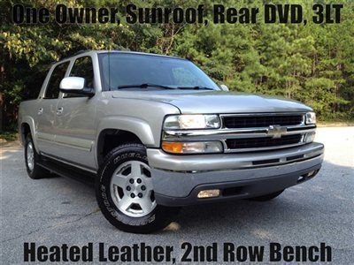 One owner from ga sunroof rear dvd heated leather 2nd row bench