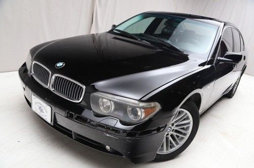 2004 bmw 745i rwd power sunroof navigation heated cooled seats