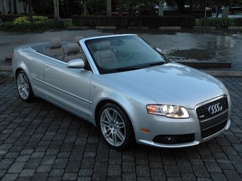 09 a4 2.0t special edition convertible automatic bose 18" wheels 1 fl owner