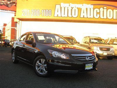 2011 honda accord se leather sunroof carfax certified 1-owner w/service records
