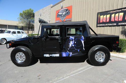 Star wars 1996 hummer h1 - autographed by george lucas &amp; cast members !