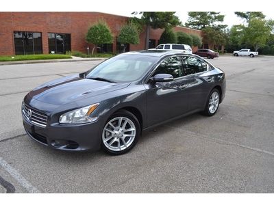 2010 nissan maxima sv nav dvd xenon bose pano roof 1-owner off lease