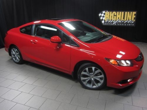 2012 hond civic si coupe, 201hp vtec, 6-speed  ** like new only 3500 miles **