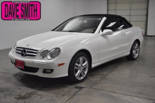 2008 white convertible heated leather seats ac cruise auto! we finance!!!