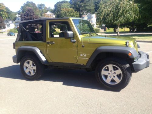 2007 jeep wrangler x * 6-speed * 4x4 * extra clean -no reserve