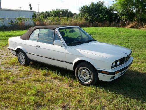 1992 bmw 318i convertible 4 cylinder 5 speed 318ic 110k miles e30 new top/seats