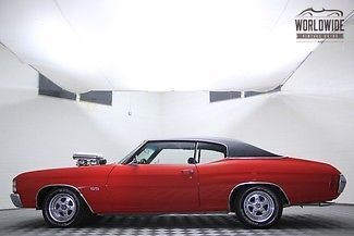 1971 chevelle ss! extremely fast wv8 car w/ blower motor! restored and stunning!