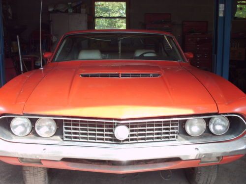 1970 gt ford torino 2 door color orange