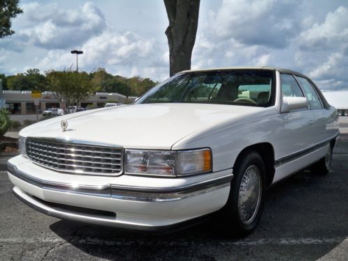 1996 cadillac sedan deville low miles (80k) leather $99 no reserve no rust clean