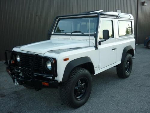 Awesome 1995 land rover defender 90 sw! winch! arb bumper!! ready to go!