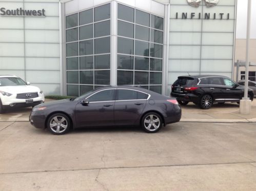 2012 acura tl tech package one owner
