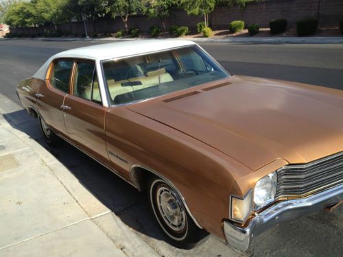 1972 chevrolet chevelle malibu 4 door