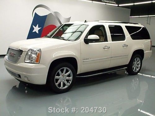 2011 gmc yukon xl denali awd sunroof nav dvd 20&#039;s 35k texas direct auto