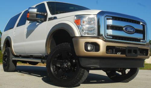 2001 ford excursion limited 7.3 power stroke 4x4 custom 2013 conversion salvage
