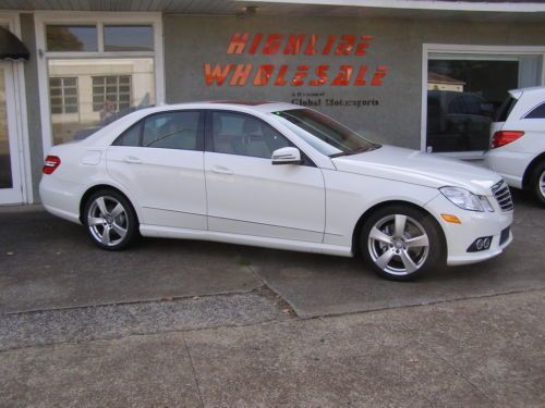 2010 mercedes-benz e350 base sedan 4-door 3.5l