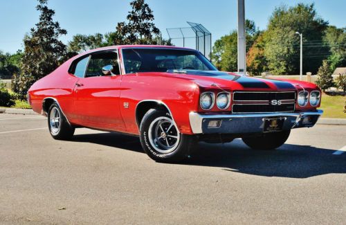 Real deal 1970 chevrolet chevelle ss 396 big block matching numbers 4 speed rare