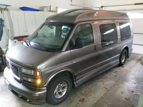 2001 gmc explorer conversion van.  only 35,700 miles.  completely loaded