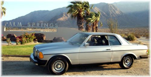 ** mercedes benz 1982 300cd ~ turbo diesel coupe ** the ol&#039; gray mare **