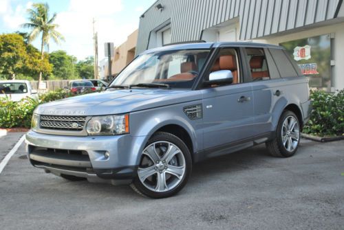 2011 land rover range rover sport supercharged awd 5.0l 510hp v8,only 22k! mint!