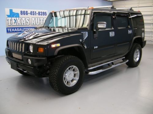 We finance!!!  2007 hummer h2 4x4 roof nav heated leather bose texas auto