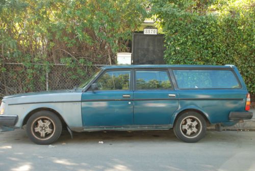 1983 volvo 240 glt turbo wagon 245 intercooler, runs well, complete los angeles