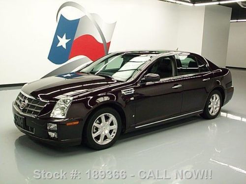 2008 cadillac sts leather sunroof bose park assist 63k texas direct auto