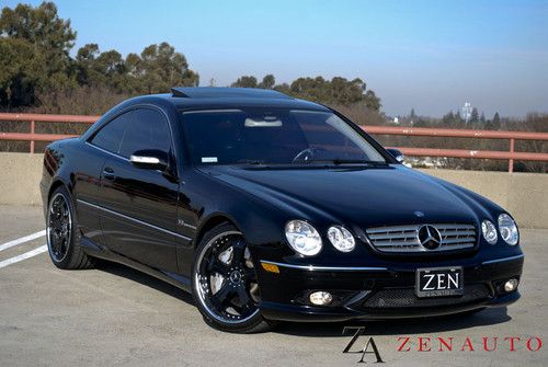2006 mercedes benz cl55 black amg supercharged 20' wheels msrp $125k 493hp cl 55
