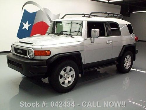 2008 toyota fj cruiser 4x4 automatic roof rack only 52k texas direct auto