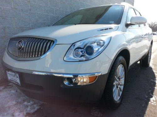 08 enclave cxl leather heated seats third row seating alloys sunroof bluetooth