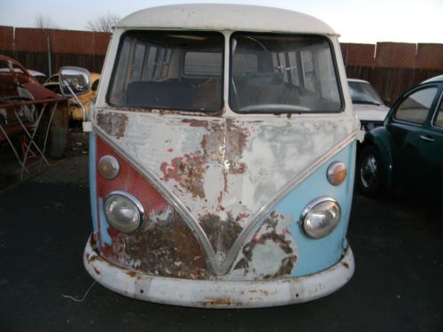 West coast solid 13 window deluxe microbus vw bus no rust very complete