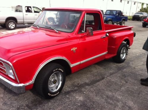1967 chevrolet c10 pick up shortbed clean georgia truck classic old school