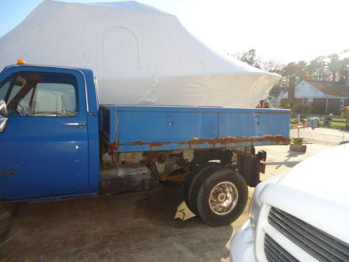 Gmc - v3500, 502 ci, v8 - chevrolet - pickup truck - custom-built dump bed- auto