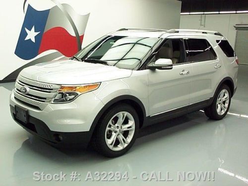 2012 ford explorer limited dual sunroof rear cam 75k mi texas direct auto