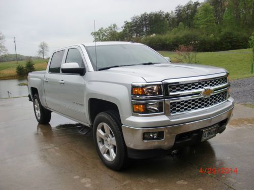 2014 chevy silverado lt 1500 4x4 5731 actual miles