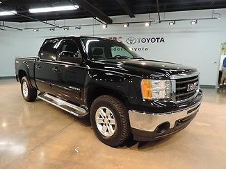 2010 gmc sierra 1500 slt truck crew cab 6-speed automatic leather seats