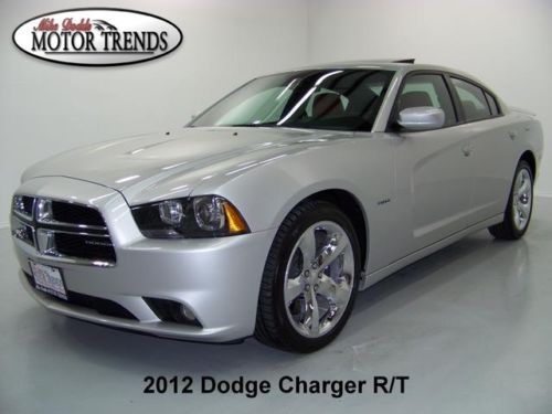 2012 dodge charger r/t max navigation rearcam chrome wheels heated ac seats 21k