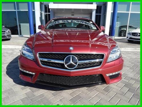 2012 cls63 amg used cpo certified turbo 5.5l v8 32v automatic rear wheel drive