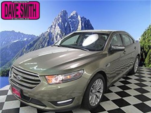 13 ford taurus limited auto fwd heated leather seats navigation back up camera