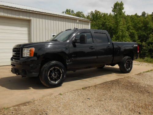 Slt, duramax diesel, 4x4, heated leather, loaded, salvage repairable damaged