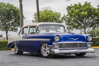 The baddest 1956 pro-touring restomod 4-door chevrolet in the country! must see!