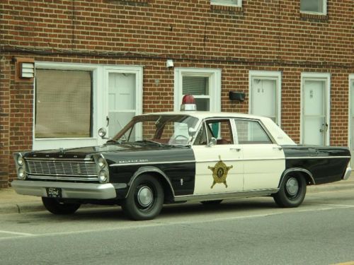Used 1965 Ford Galaxie 500 Andy Griffith Mayberry Sheriff 1965 Ford Galaxie 500 Andy Griffith Mayberry Sheriff Patrol Police Car Must See