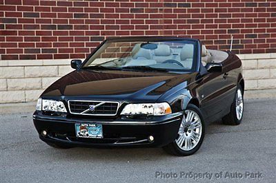 04 c70 hpt turbo convertible heated power leather seats cd player keyless entry
